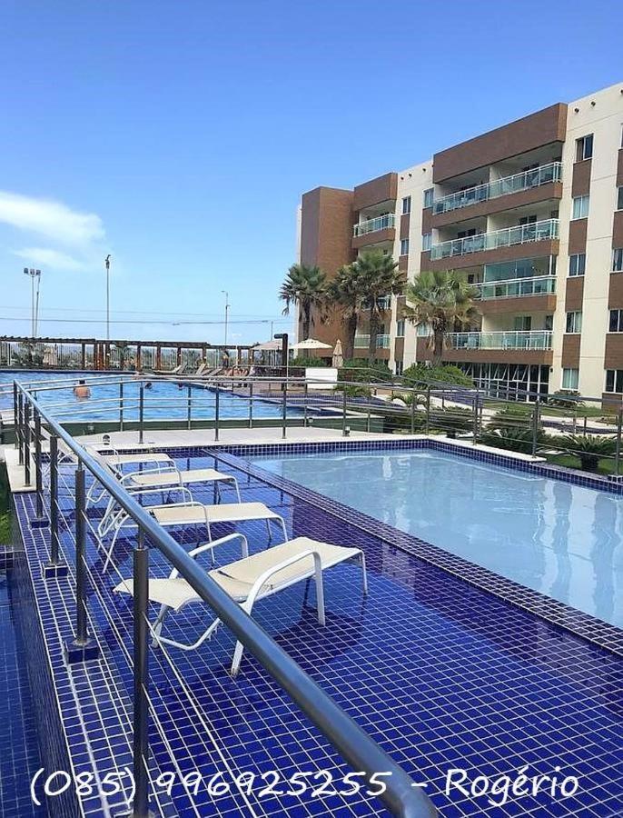 Flat Fortaleza-Veraneio & Home Office Dış mekan fotoğraf